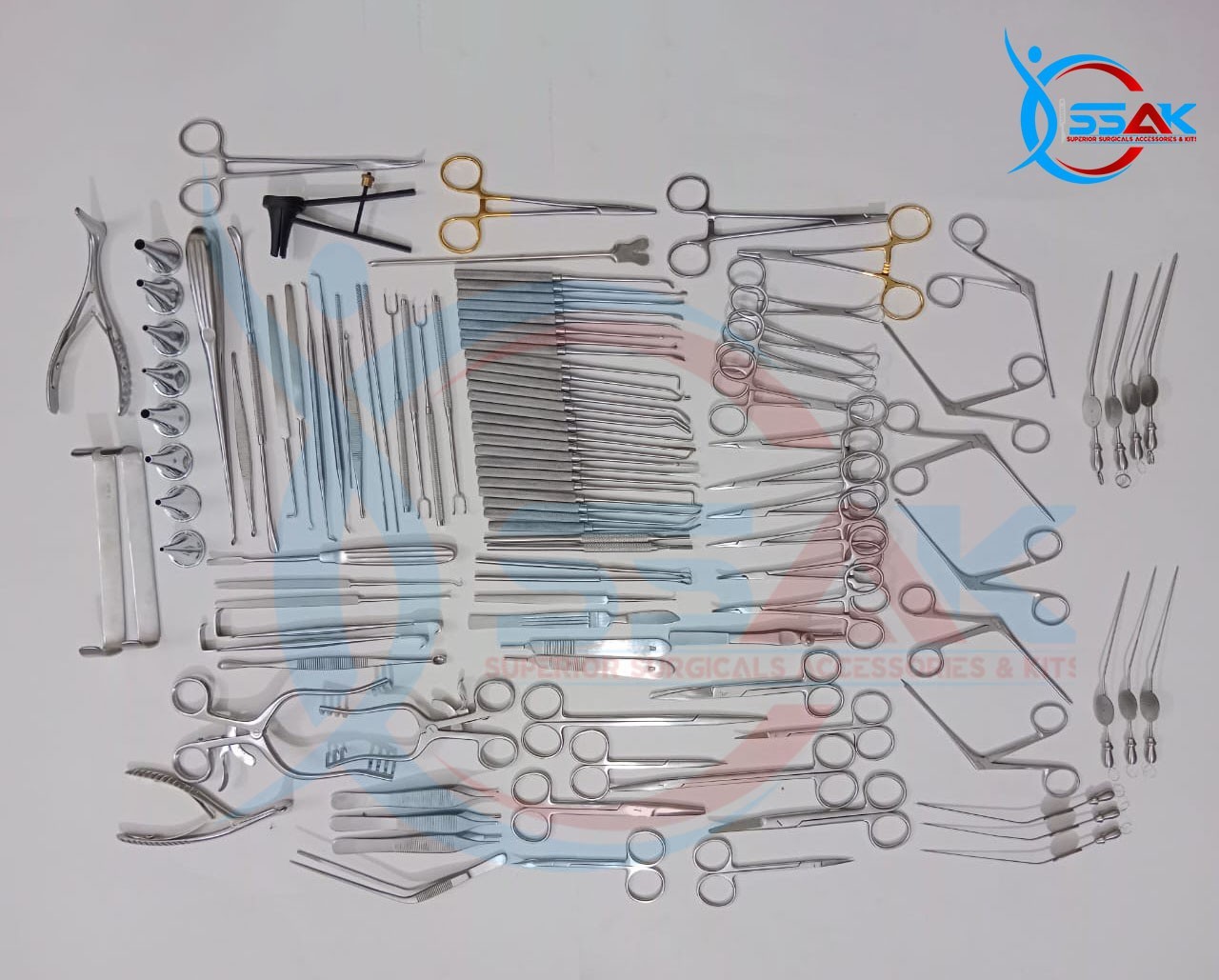 Tympanoplasty Instruments 101 PCs Set Micro Ear Surgery ENT Instruments