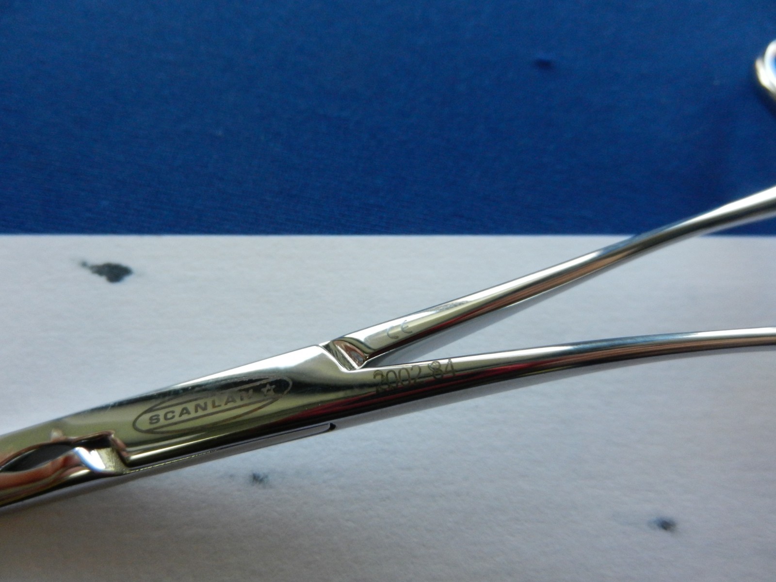 Scanlan 2002-84 Angled Serrated Jaw Clamp