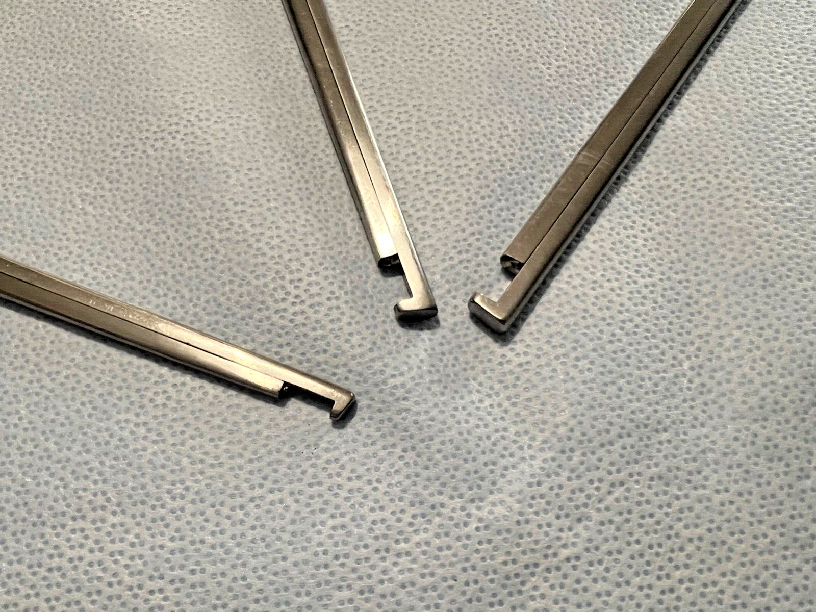 Set Of 3 Jarit 281-051/52/53 Laminectomy Micro Kerrison Rongeurs 90° X 8″ Neuro