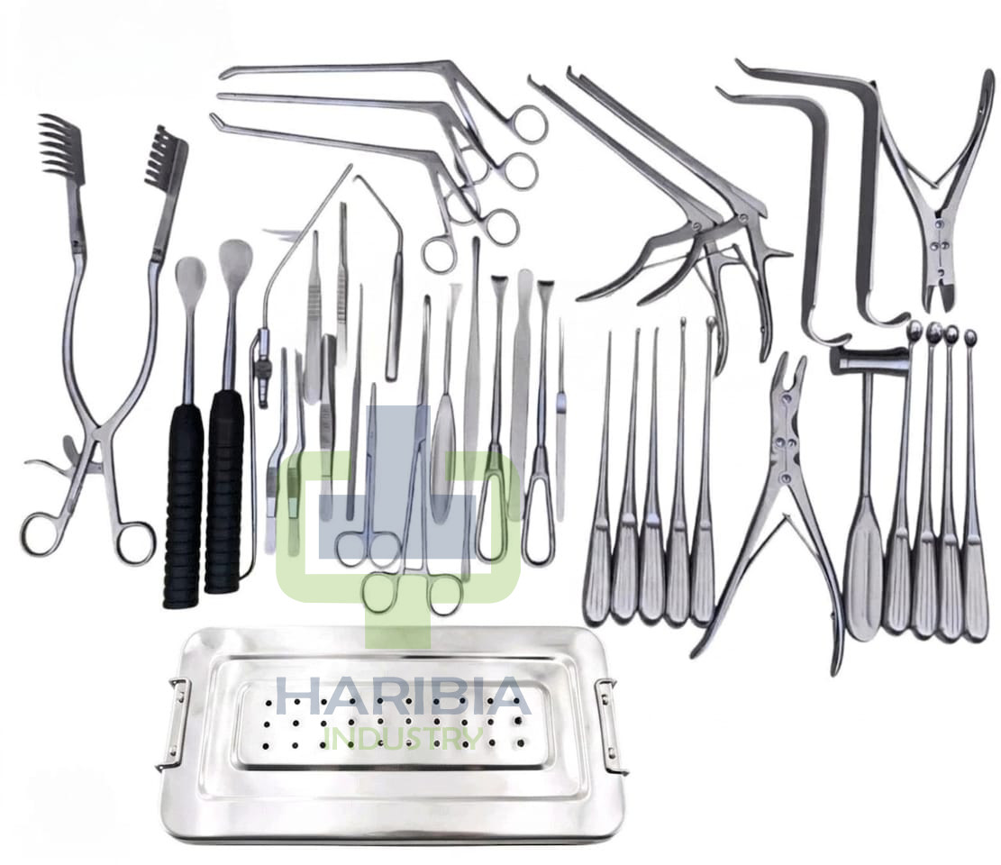 Laminectomy Instruments Complete Set 39 Pcs Spine Orthopedic Instrument With Bo