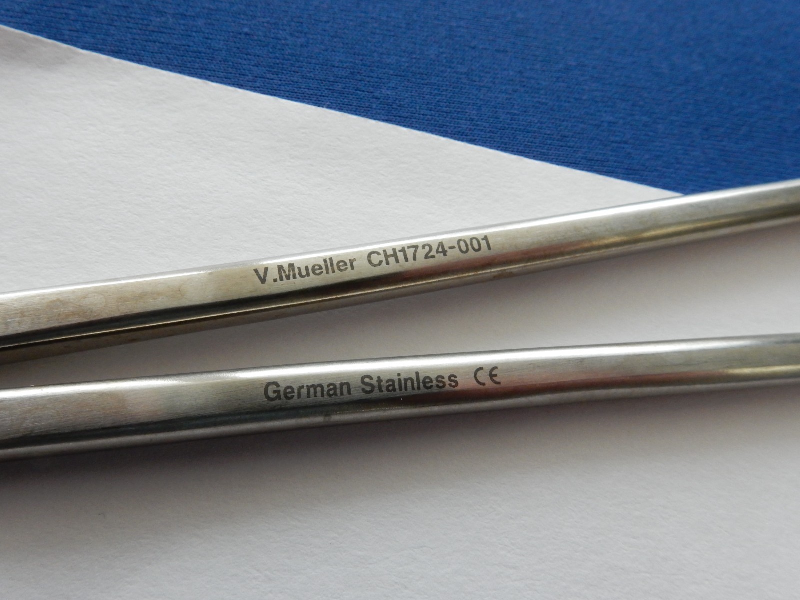 V. Mueller CH1724-001 Bridge Deep Surgery Forceps Curved Jaws