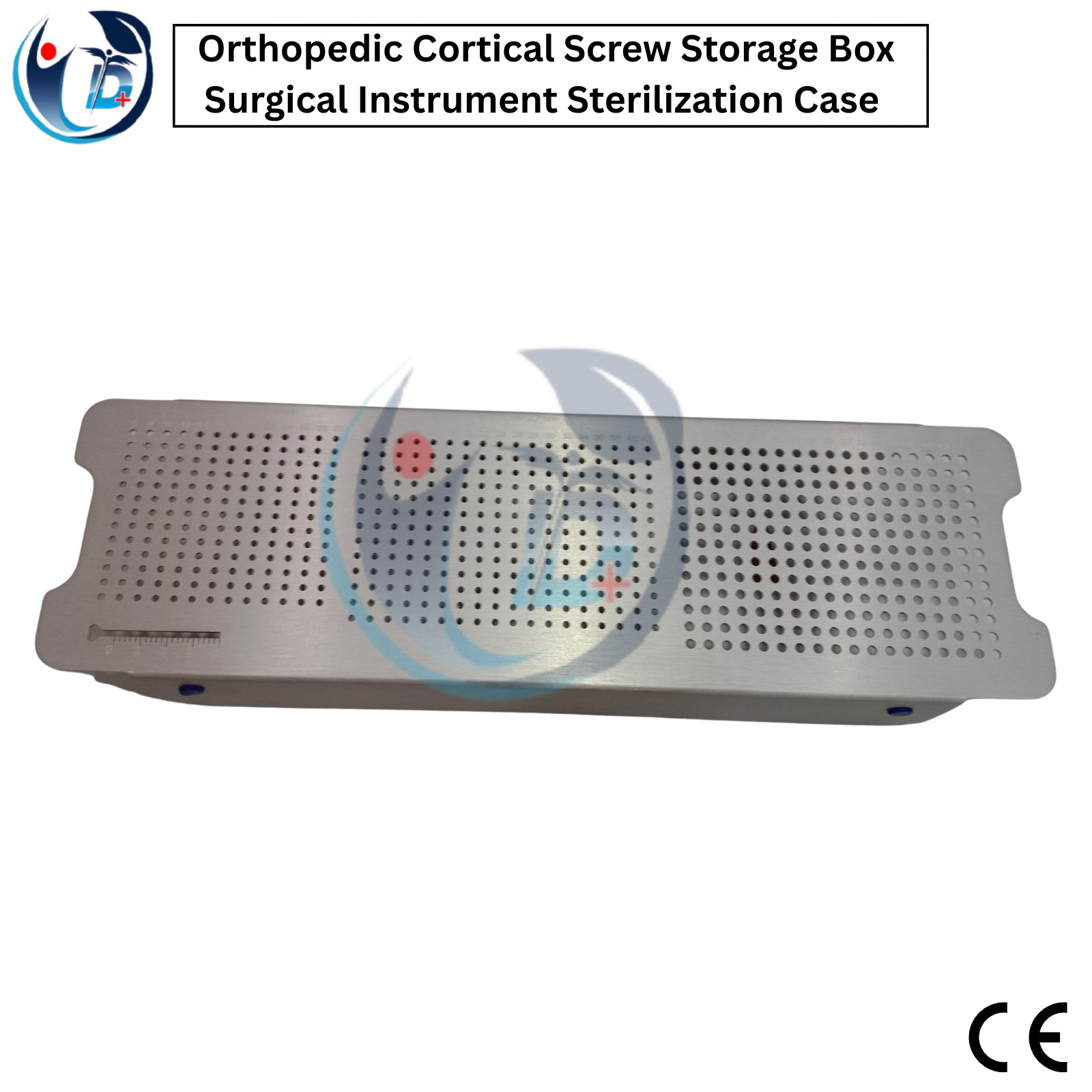 Orthopedic Cortical Screw Storage Box Surgical Instrument Sterilization Case