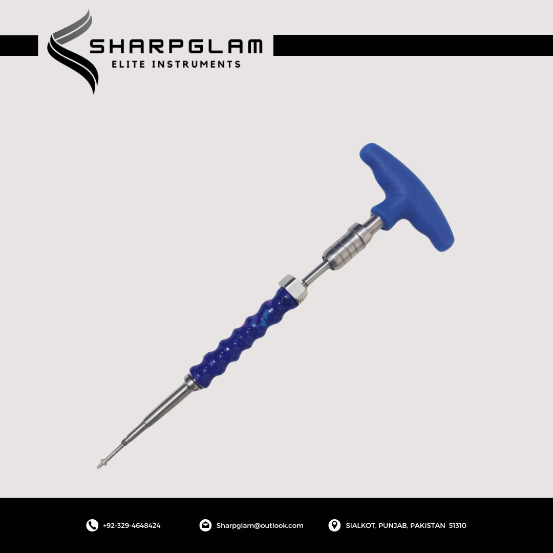 SHARPGLAM Polyaxial Pedicle Screw Driver Universal Spine Surgical Orthopedic CE
