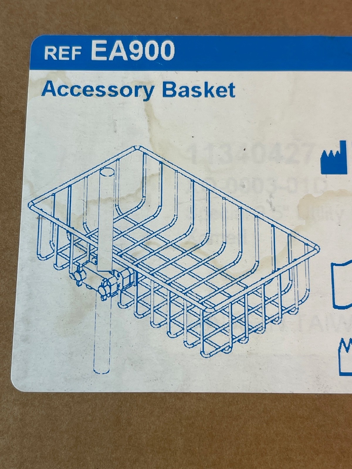 Medtronic XOMED EA900 IV Pole Accessory Basket Orthopedic Neurology