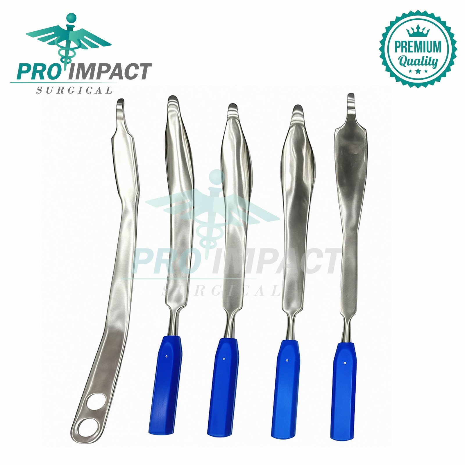 Hip Retractor Arthroplasty Instruments Orthopedic Stainless Steel 9 pcs Set