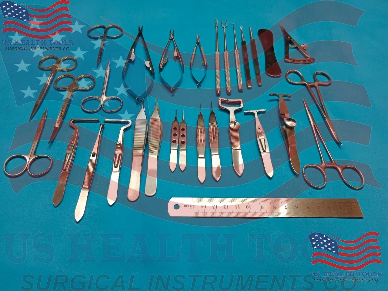 Breast Augmentation New Surgery Instruments Set German Quality 45 PC’s
