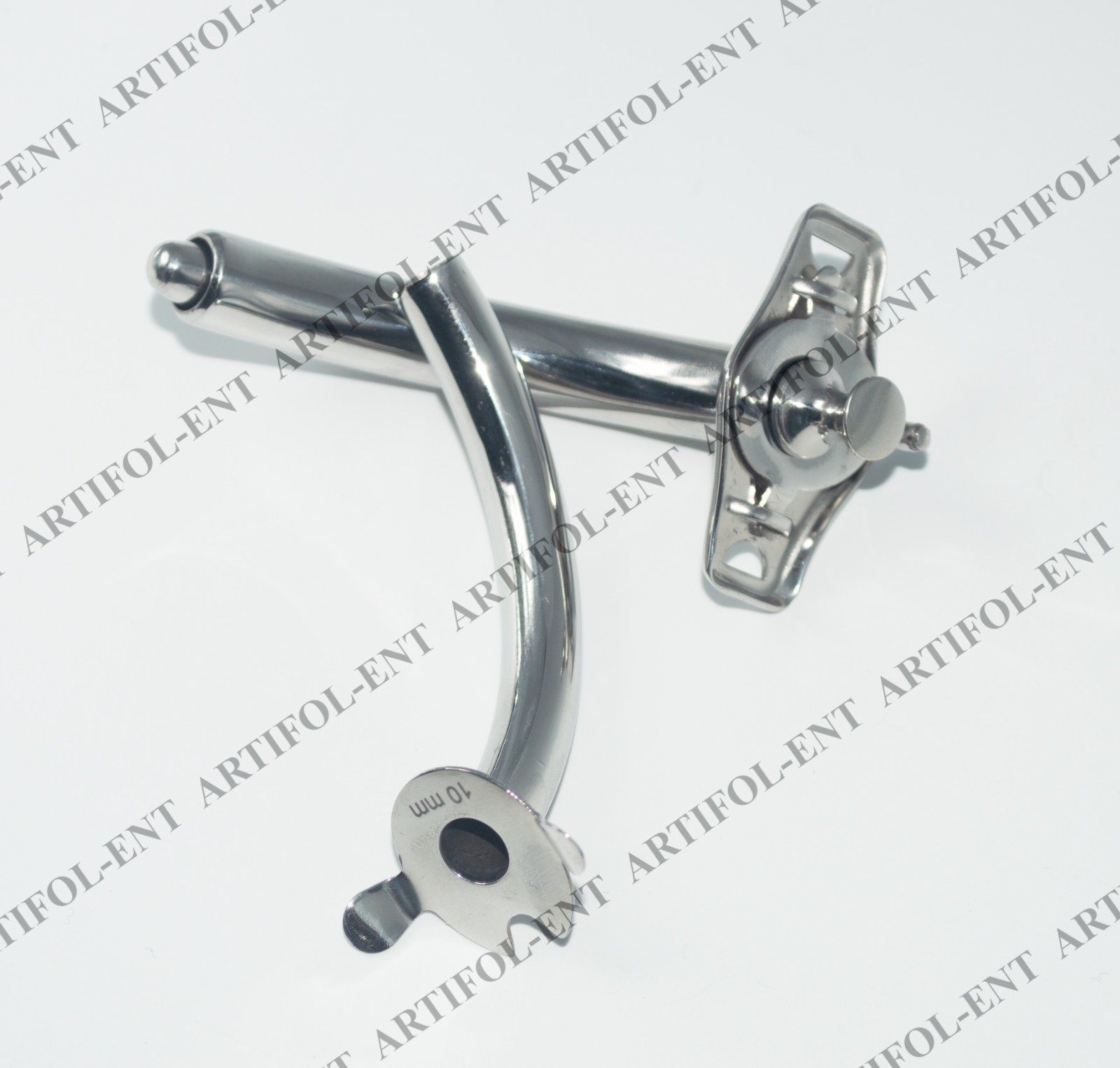 Chevalier-Jackson Tracheal Tube Fig. 6, 10mm × 75mm |Stainless Steel #134910194
