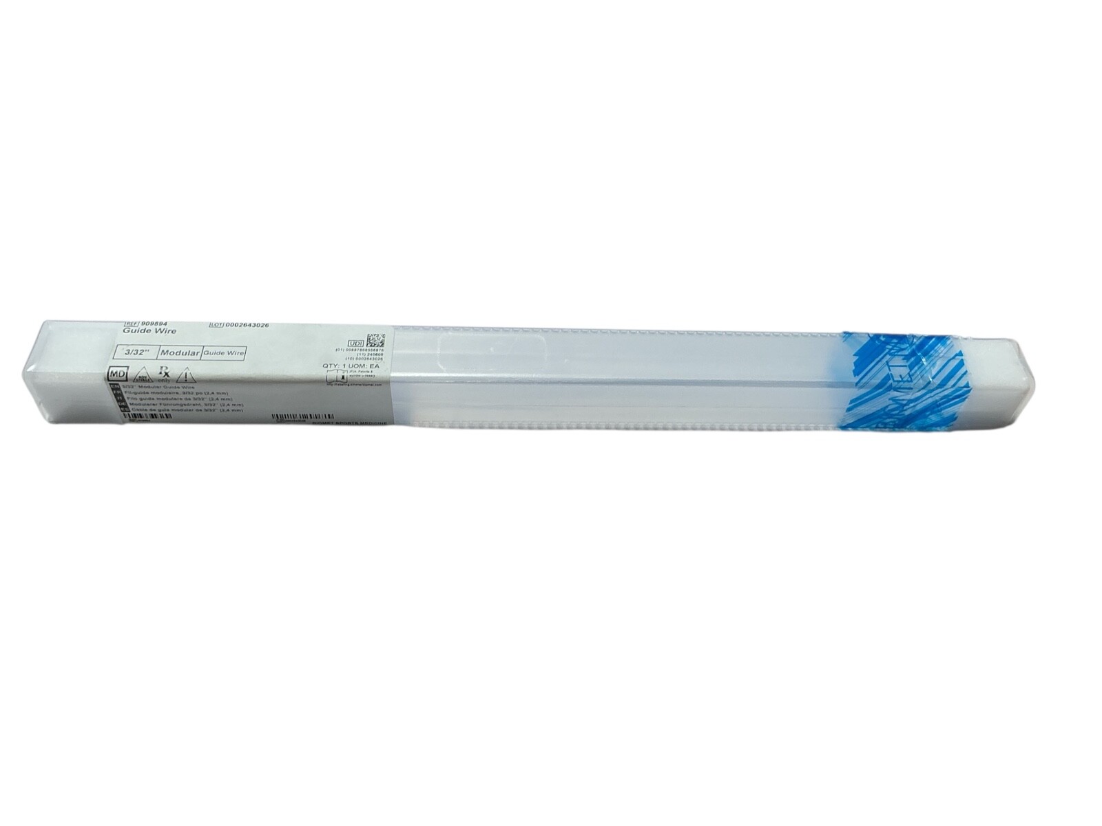 Zimmer Biomet Modular Guide Wire 3/32” Ref 909894 – New in Sealed Package