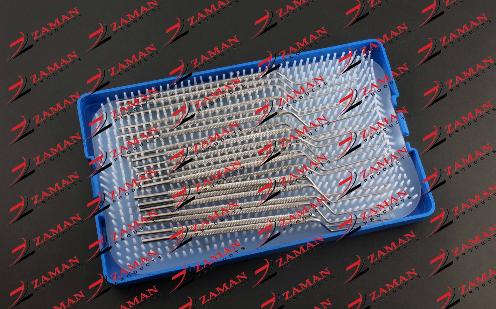 Rhoton Micro Dissector Kit Bayonet Set w/ Rack (19 pcs) Surgical Instruments