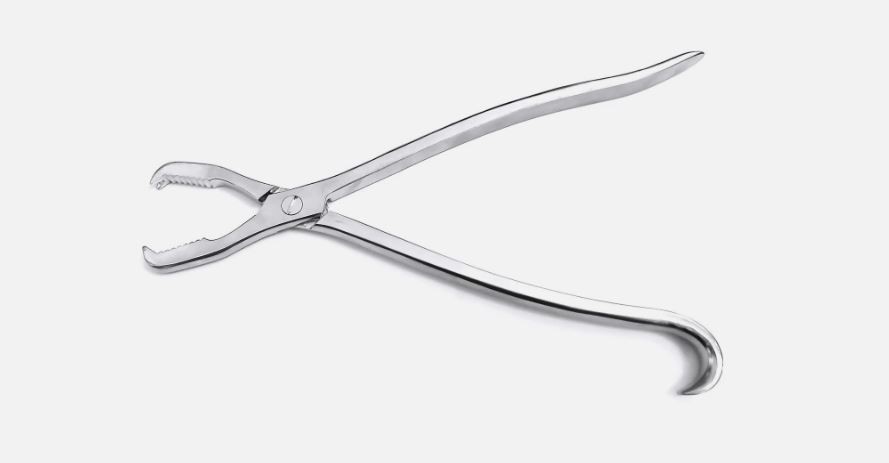 Lane bone holding forceps 12 inch veterinary surgical instrument