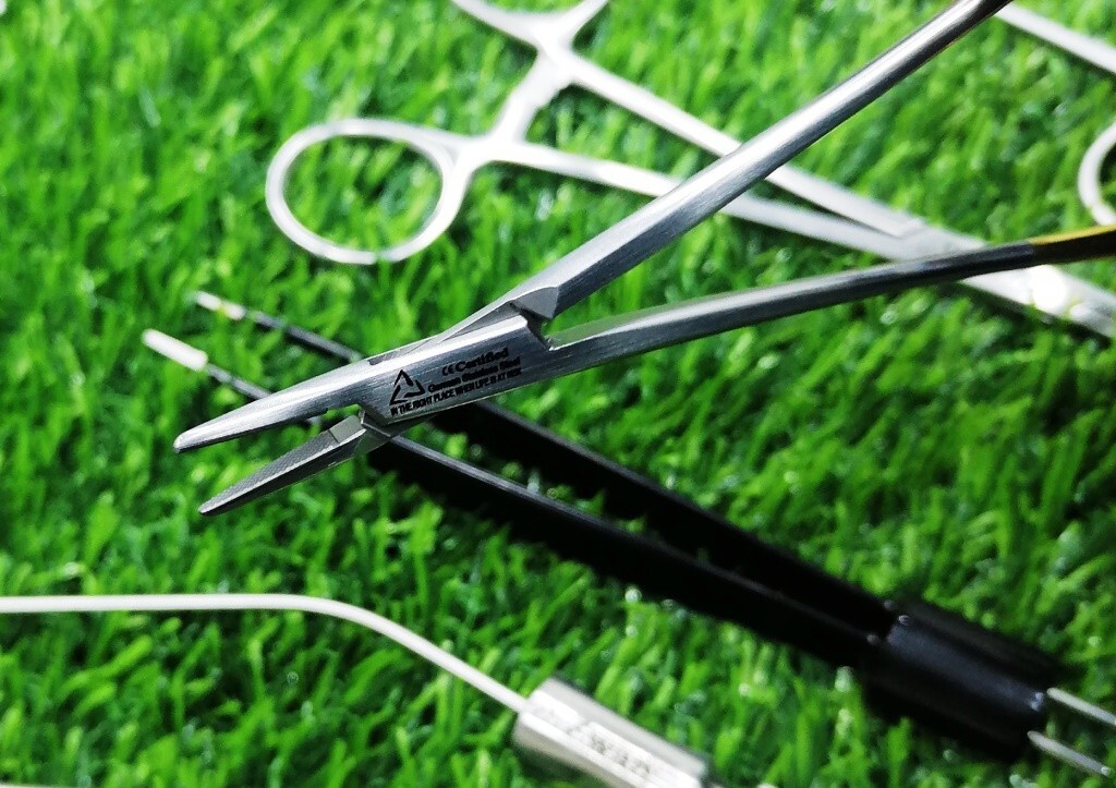 20 Pcs Extended Hand Plastic Reconstruction Surgery & Veterinary Instruments Set