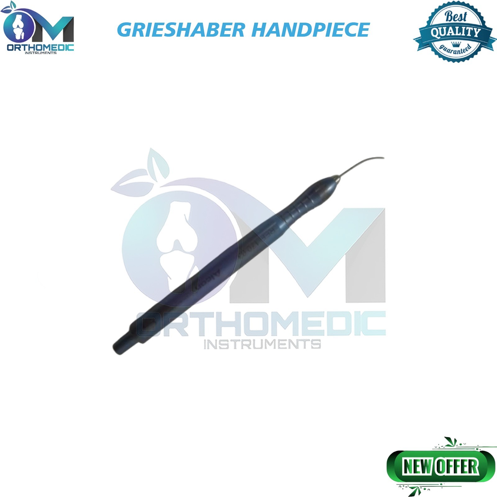Alcon 170.03 Grieshaber Handpiece for Irrigation Aspiration Blue