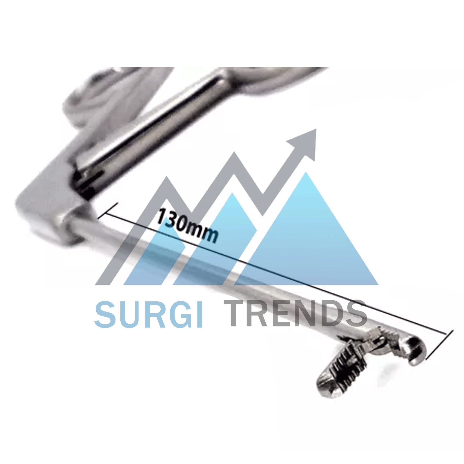 Arthroscopy Grasper with Tooth 3.5mm 13cm Orthopedic Instruments