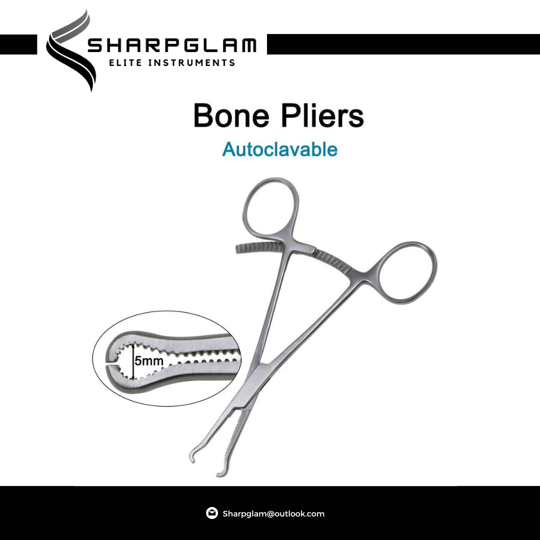 Small Serrated Bone Holding & Reduction Forceps Orthopedic Surgical Instrument