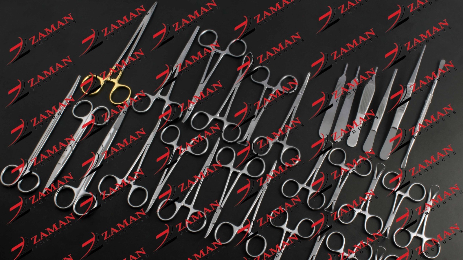 Securos Veterinary Surgical Pack Instruments 30 PCs Set By Zaman Products