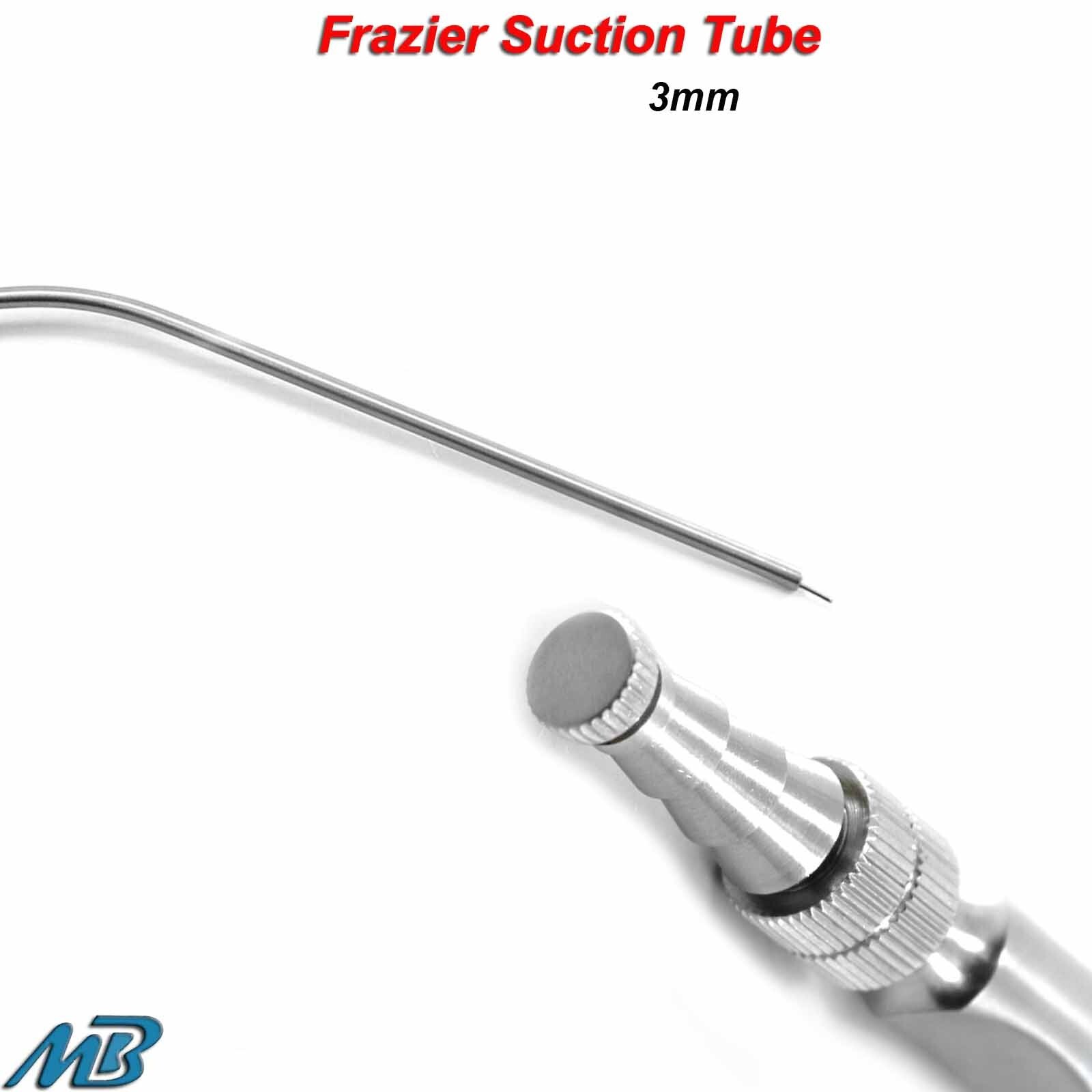 Frazier Suction Tube Aspirator 3mm ENT Diagnostic Surgical Instruments CE