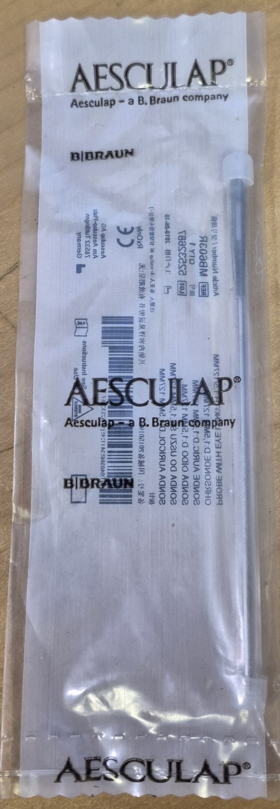 Aesculap MB603R Probe With Eye Length 1.5/127mm