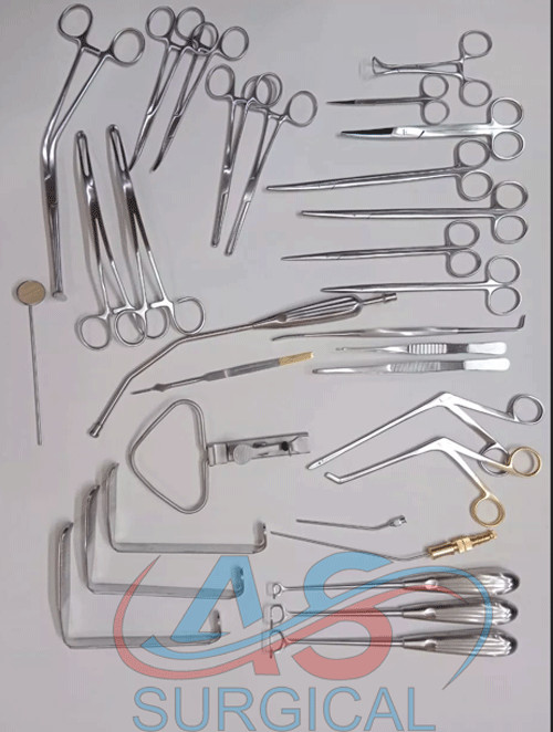 Tonsil & Adenoid Tray 30 Pcs Set Surgical Instruments Fine Quality