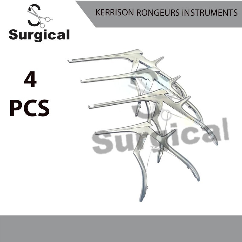 Kerrison Rongeurs 5mm | Set of 4 PCs | ENT Surgical Instruments