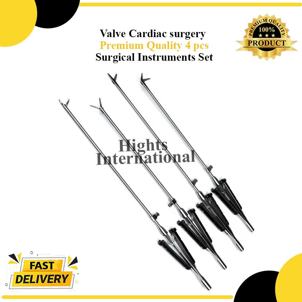 Valve Cardiac Surgery Premium Quality 4pcs Surgical Instruments Set Top Quality