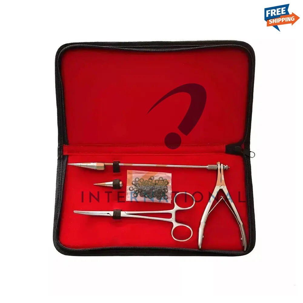 McGivney Hemorrhoidal Ligator Set O Rings Gynecology Instruments Set By Inzee