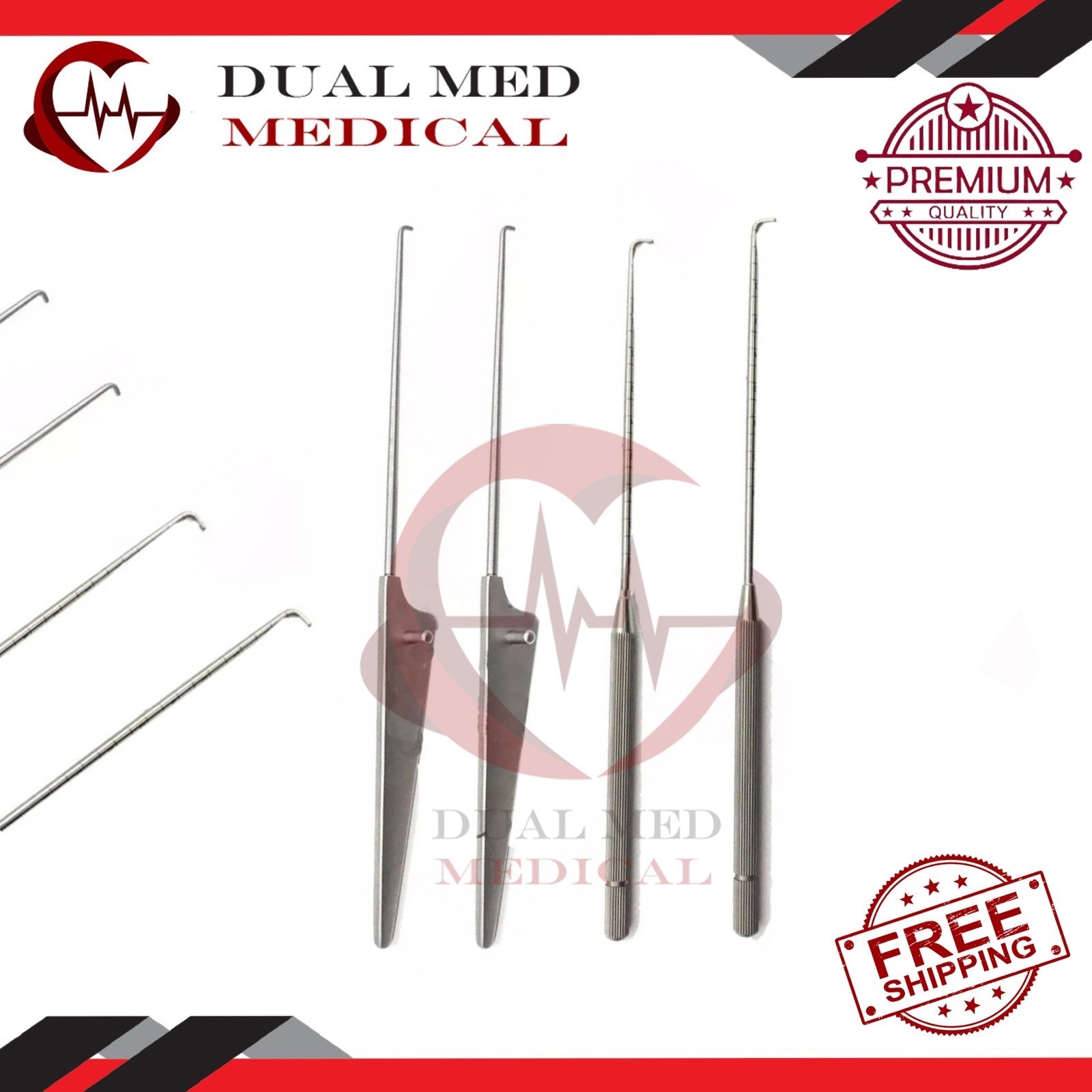 Arthroscopy Probe 3mm & 5mm New Arthroscopic instruments 4 pcs Set