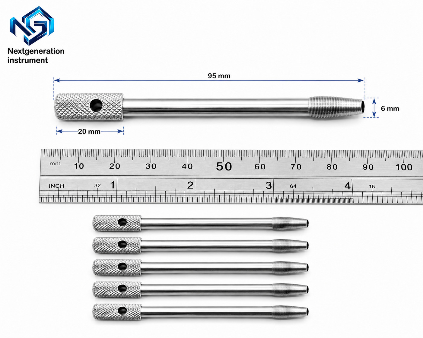 Orthopedic LCP Locking Drill Sleeve Set of 5pcs Surgical Steel Instruments