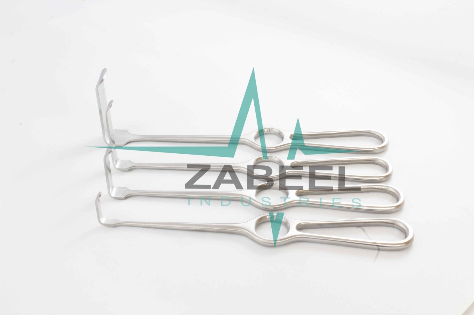 2 Set of 4 Pcs MSI Langenbeck Right Angle Retractor Surgical Instrument ZaBeel