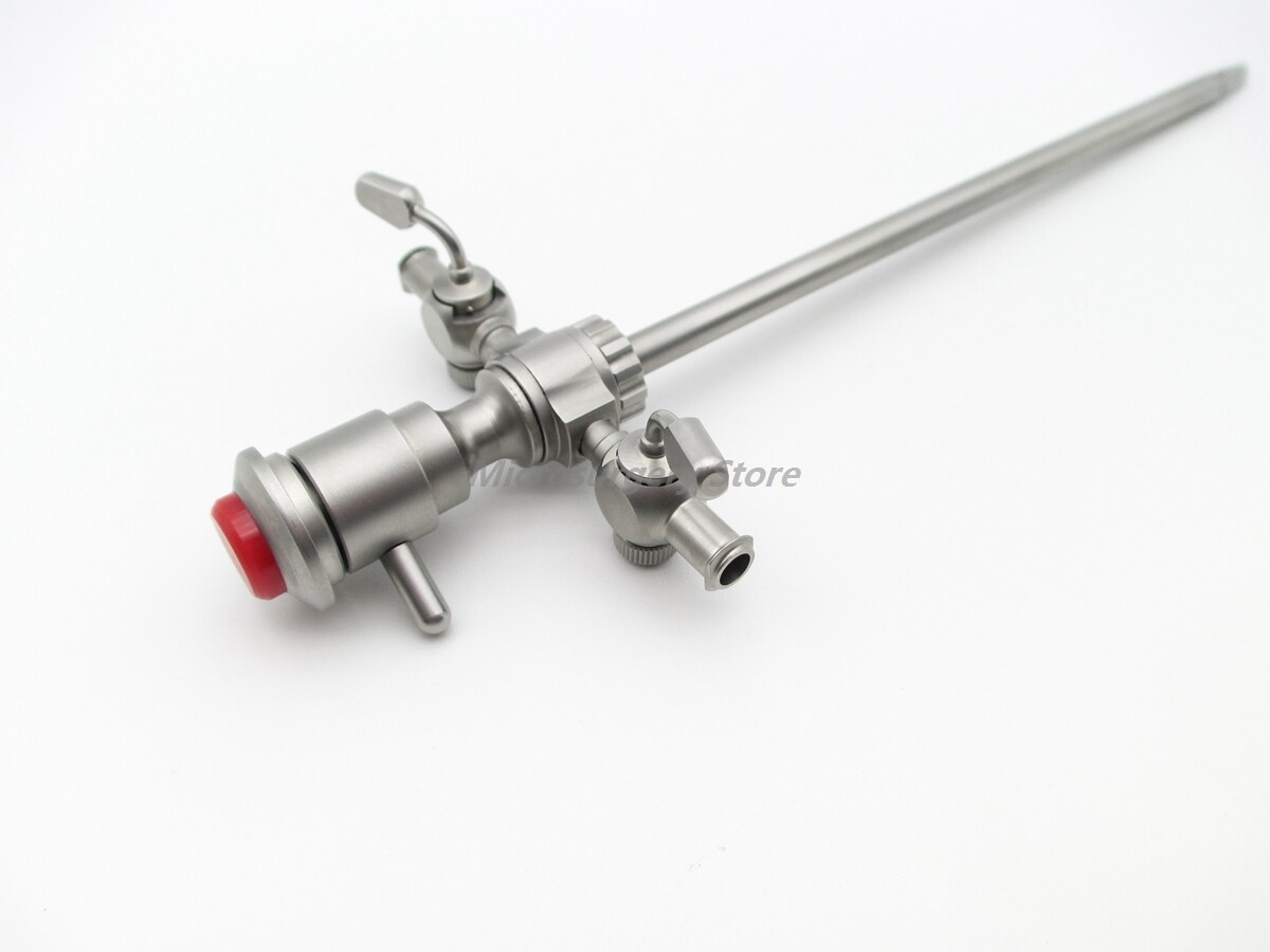 New 0 Degree Arthroscopy 2 Valve Trocar Set Use With 4 mm 0 Degree Arthroscope