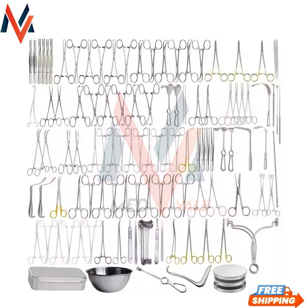 Bladder Set of 131 Pcs Abdomen Kidney Urinary Urology diseases Surgery instrumnt
