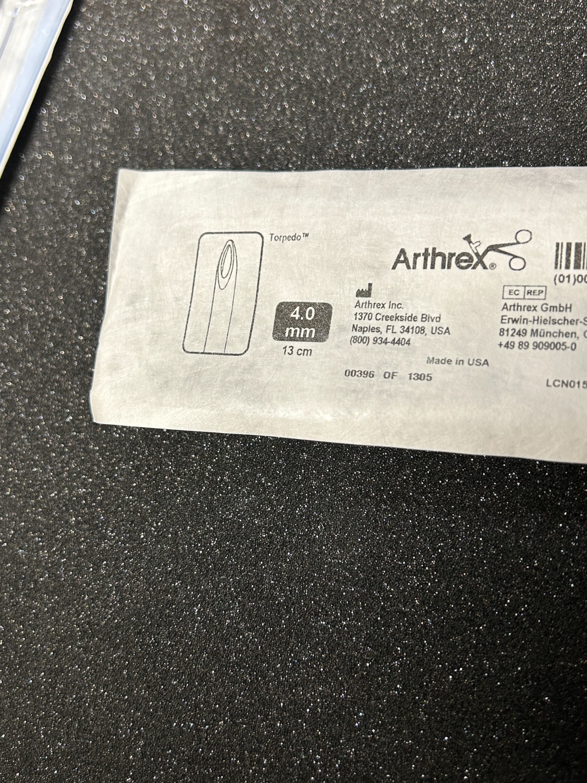 Arthrex Shaver Blades Torpedo AR-8400TD, 4.0 mmx 13cm 5 Blades Per Order IN DATE
