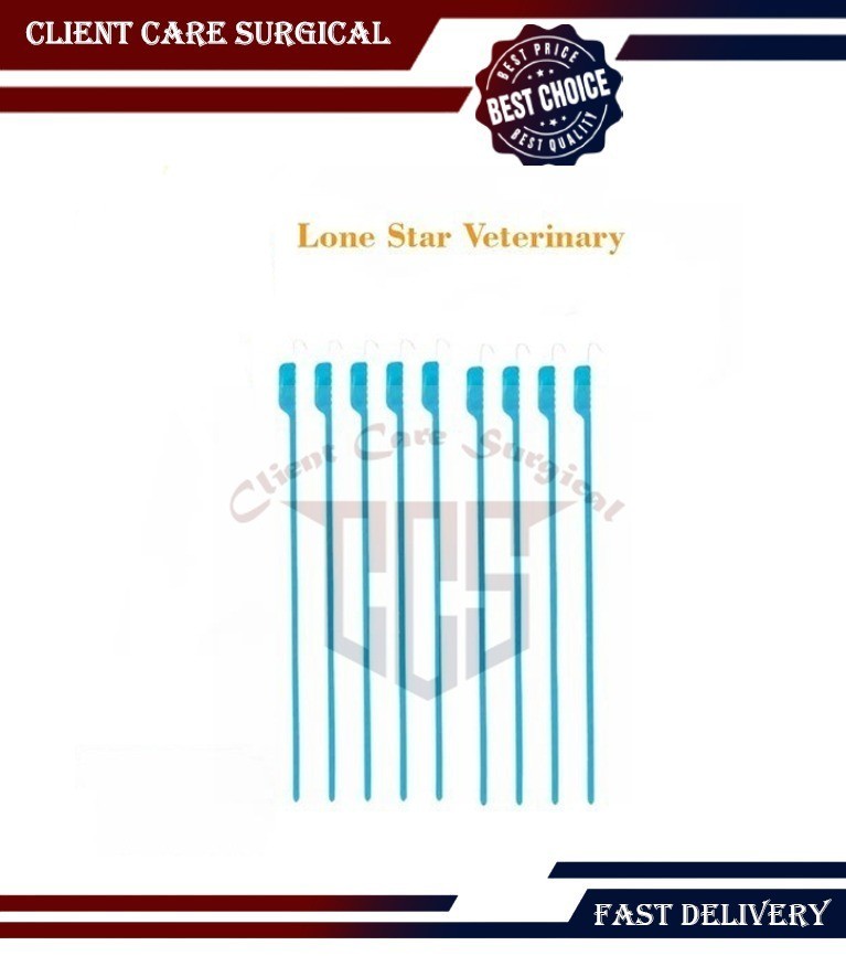 Lone Star Veterinary Retractor Ring with 10 Hooks Surgical Instruments Reusable