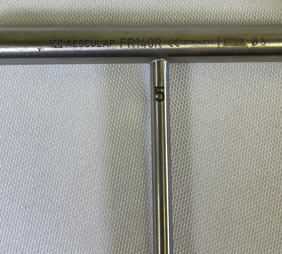 Aesculap FR140R Bone Biopsy Trephine L:170mm Inner 3.9mm Outer 5mm Orthopedics