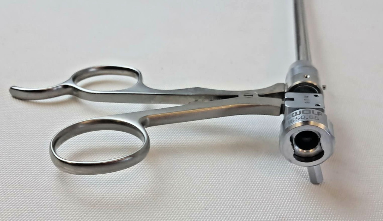R. Wolf 8650.65 Optical Foreign Body Forceps 19.5 Fr. Urology