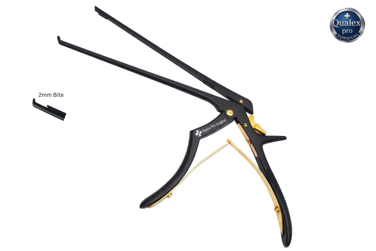Orthopedic Kerrison Rongeur 8″ Upward Cutting 40° Angle 2mm Bite German SS