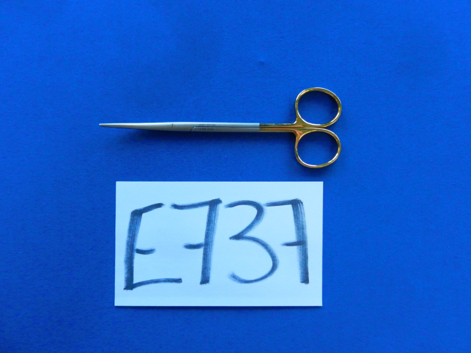 E737 Jarit Metzenbaum Lahey Straight Curved Scissors 14.5cm 103-251