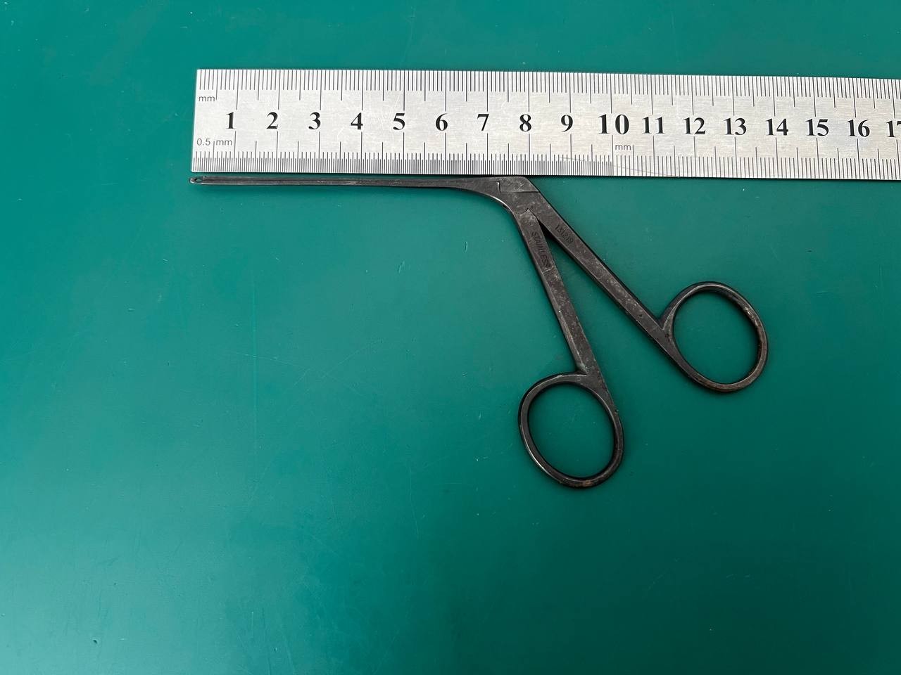 Richards 131219 Ebony cupped ear forceps, ENT