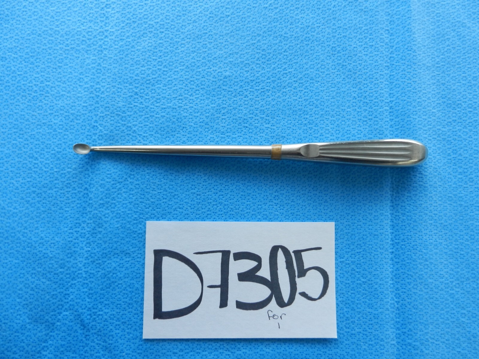 D7305 V. Mueller Bruns Angled Curette Size 4 (8.4mm) NL6760-007