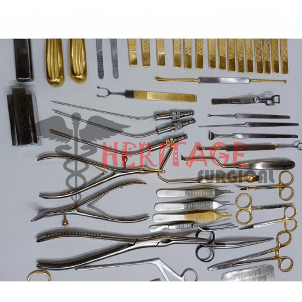 Rhinoplasty instruments German Nose & Plastic Surgery instruments 50 pcs set