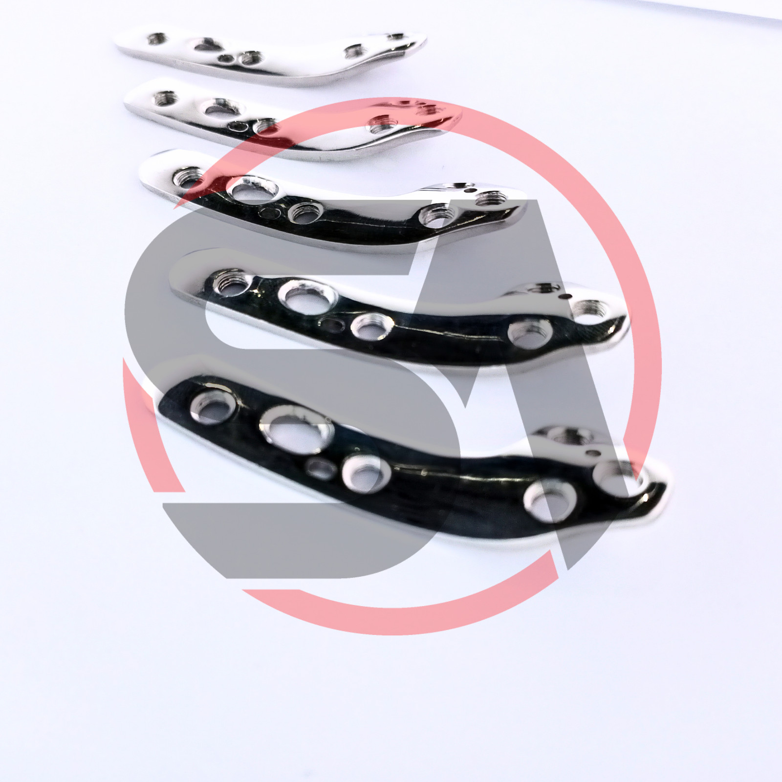 Veterinary TPLO Plates 3.5mm Locking Implant Left & Right 10 Pcs Set