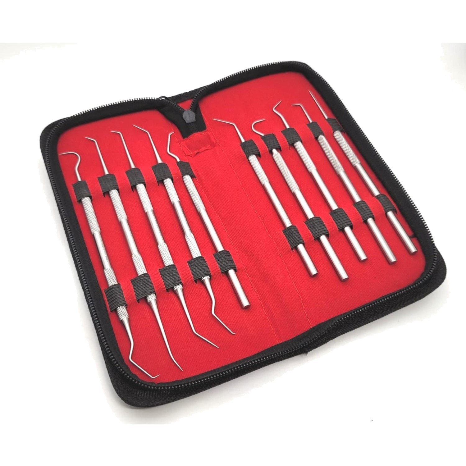 Set of 10 Stainless Steel Precision Micro Probe Set Combo, 5.5 inch- 6 inch O…