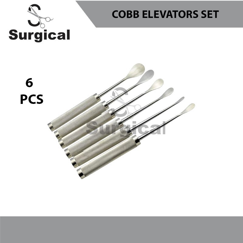 Cobb Elevator Set | 6 Pcs | Orthopedic Spine Surgical Instruments