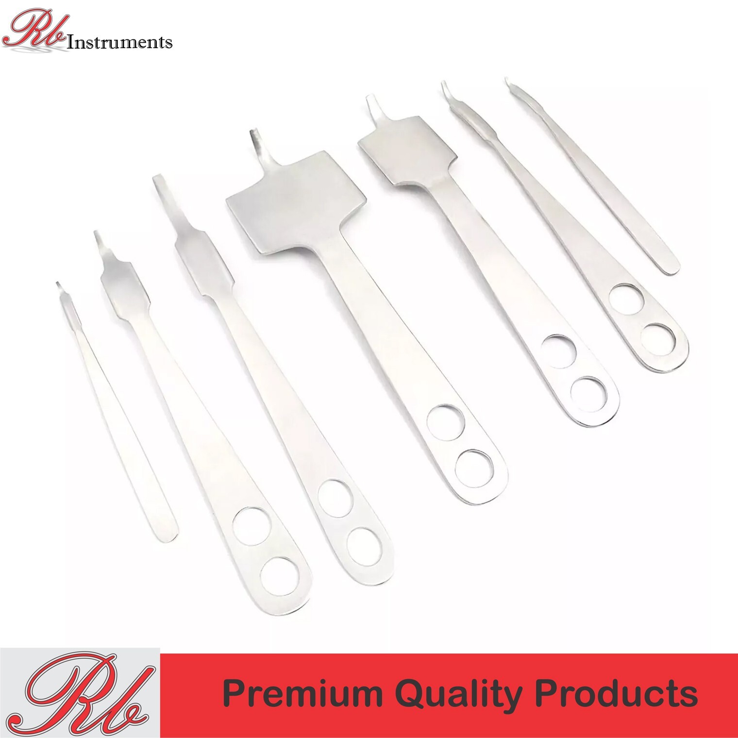 7 Pcs Hohmann Retractor Set Orthopedics Veterinary Medical Surgical Instruments