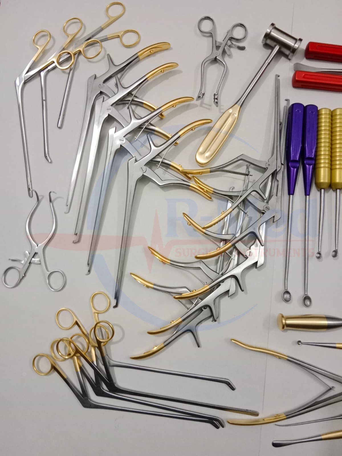 Spine Laminectomy Set 47 Pcs Complete Orthopedic Instruments Full set
