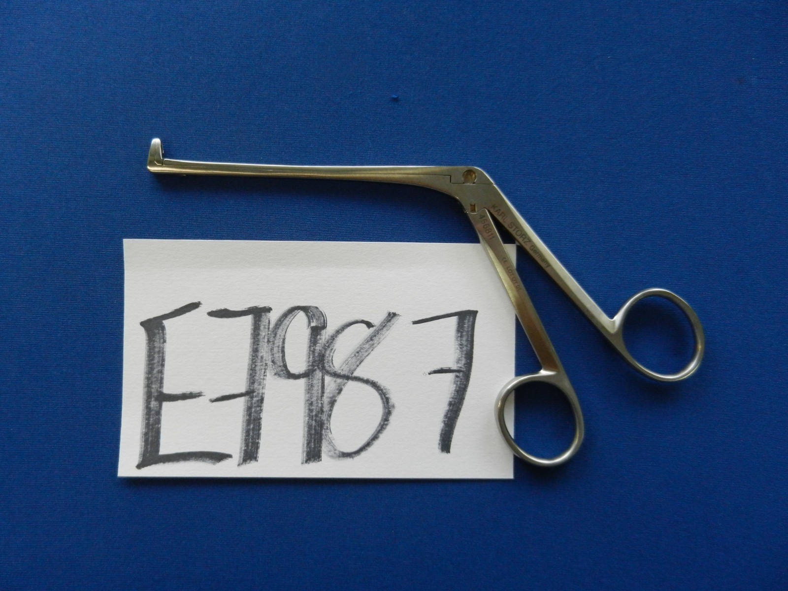 Storz 456811 ENT 3.5x12mm Forceps 11cm Overall Length