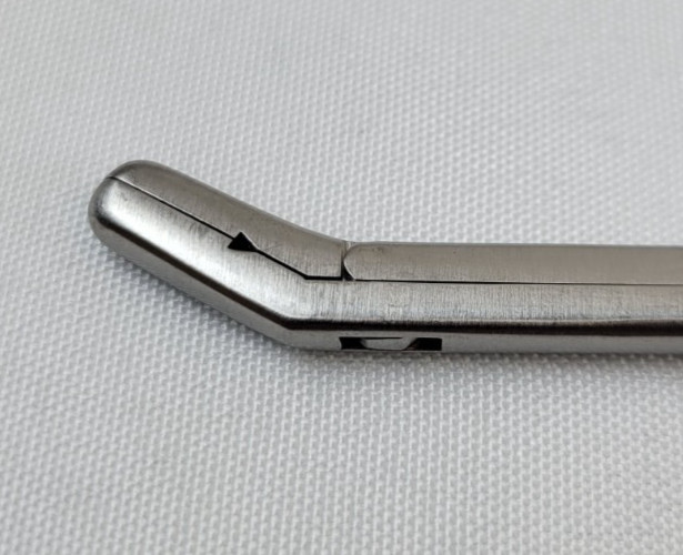 Symmetry 53-1241 Spurling Intervertebral Disc Rongeur, Angled Up, 4x10mm, 7″
