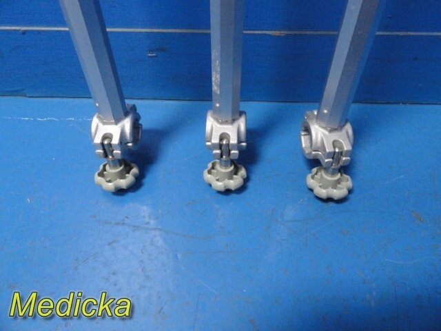 3X J&J DE POY Orthopedic Traction Frame Plain Bars W/ Swivel Clamp; 48″ ~ 33763