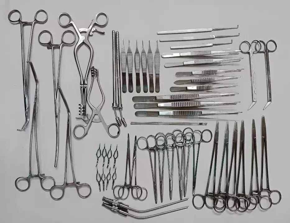 Vascular Surgery Set of 52 Pieces High quality Surgical Instruments