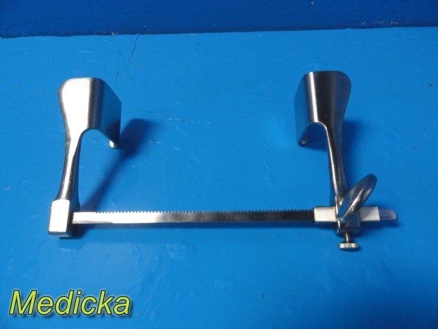 Codman 50-8064 Tuffier Rib Retractor Spreader 1¾” x 2″ Blades ~ 32471