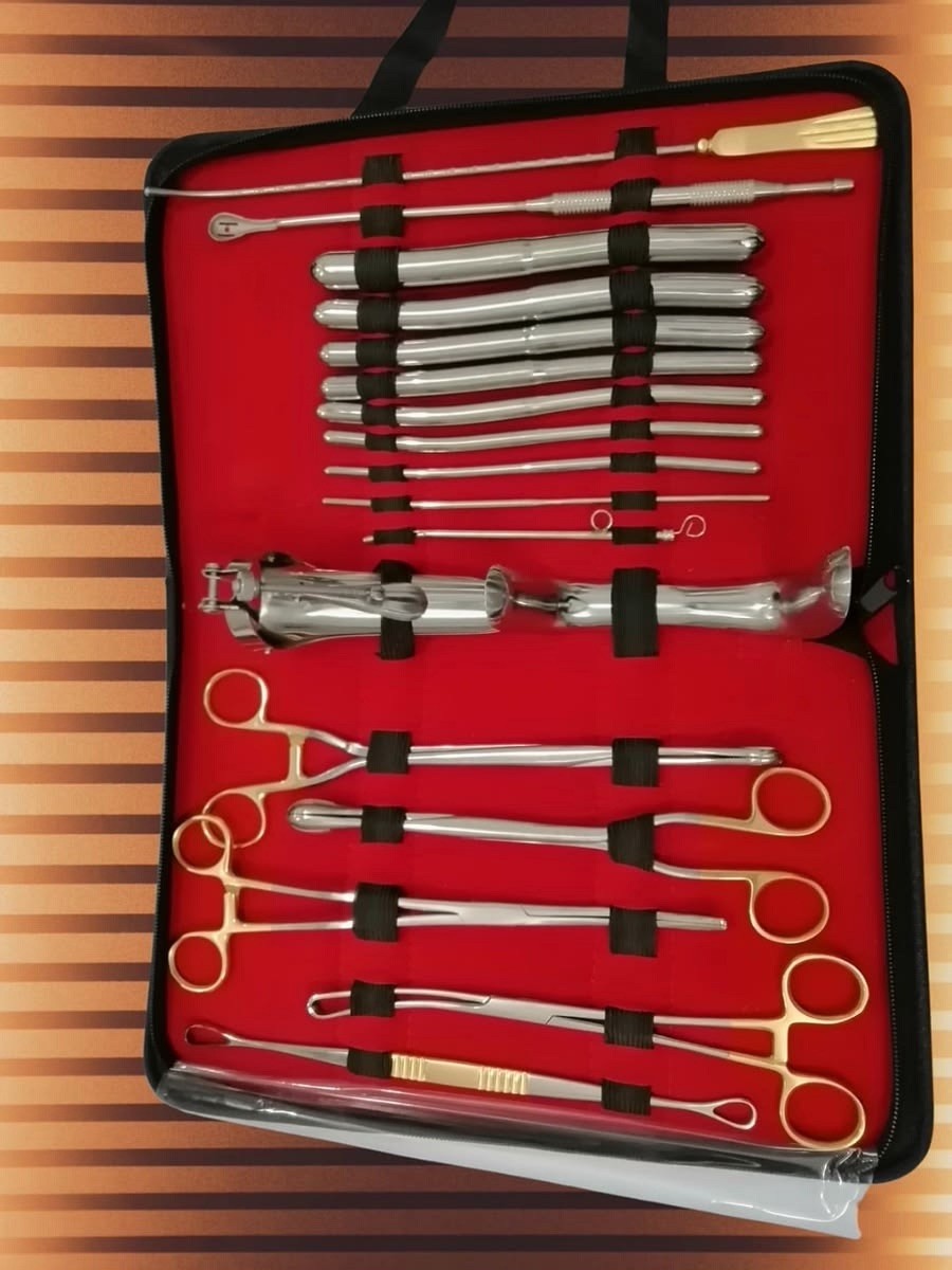gynecology instruments set